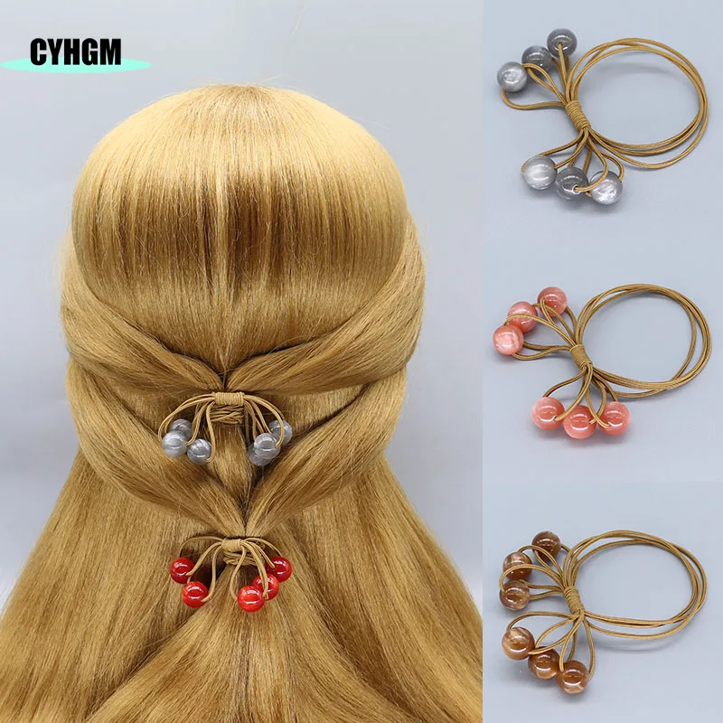 

girls elastic hair bands hair ties scrunchie turbantens frida kalho diademas para el pelo mujer women hair accessoires F09-2
