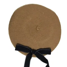 Берет Шляпа винтажная элегантная мягкая эластичная шапка легкий классический зимний головной убор SD669