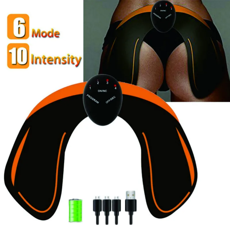 USB зарядка устройство для стимуляции мышц и бедер помогает поднять форму
