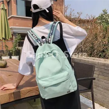 

School Teenage Backpack for Girls Backpack Women Oxford 2019 College Junior High School Student Bagpack Teen Backbag Summer Pink