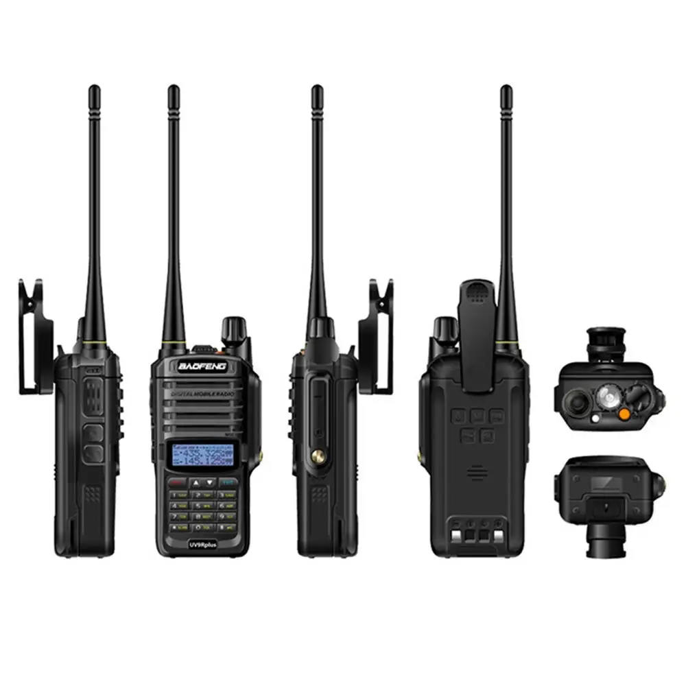 Baofeng UV-9R Plus 8 Вт обновленная версия двухстороннее радио VHF UHF портативная рация для наружного Cmaping пешего туризма охоты