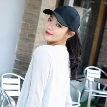 Бейсболка с утиным язычком, хвостик, летняя теннисная Кепка, солнцезащитный козырек для кемпинга, велоспорта, катания на лодках, гольфа, EDF88