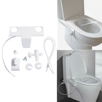 

Toilet Flushing Sanitary Device Bidet Water Spray Nozzle Bidet Cleaning Set Fresh Water Sprayer Adsorption Type Toilet