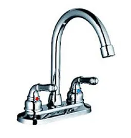 

Copper Two Couplets Double Control Mixing Water Basin Faucet Double Open Cold Basin Faucet