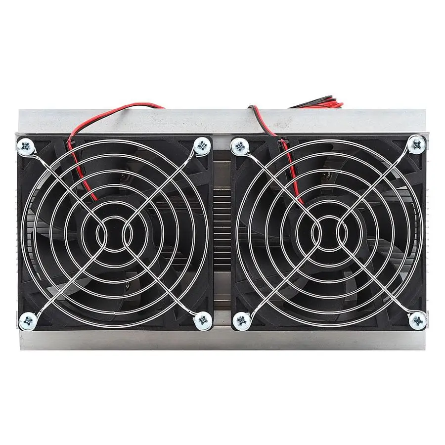 

Dual-core Semiconductor Thermoelectric Peltier Refrigeration Cooling System DIY Kit