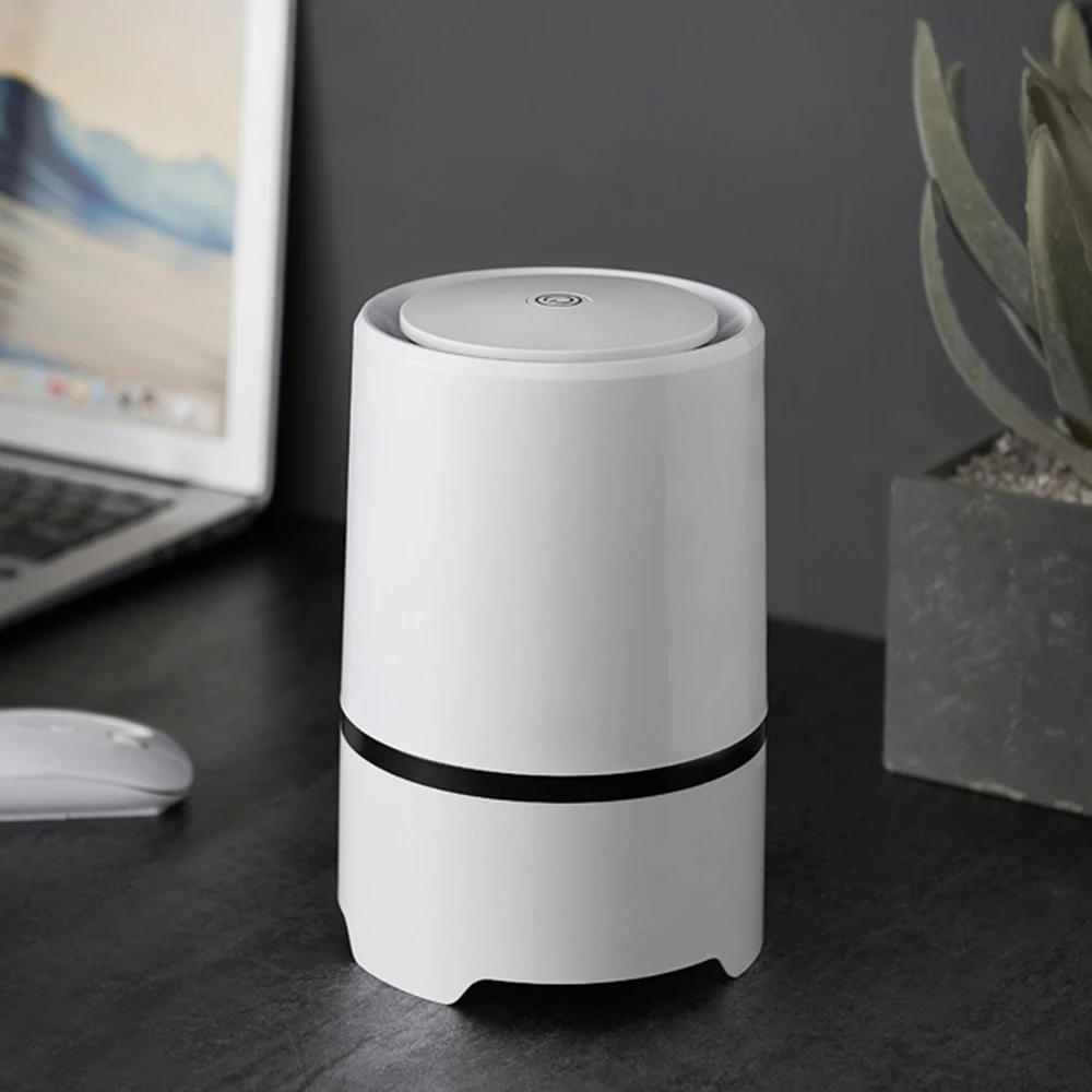 

Air Purifier Ionizer With HEPA Filter Remove Odor Smoker Dust Wash Air For Home Room household Mini USB Air Cleaner HEPA Filter