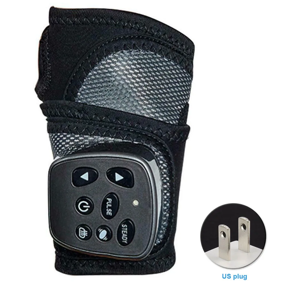 Обезболивающее лечение нагревательный Вибрационный Электрический массажер для мышц суставов рук терапия забота о здоровье беспроводной релаксации