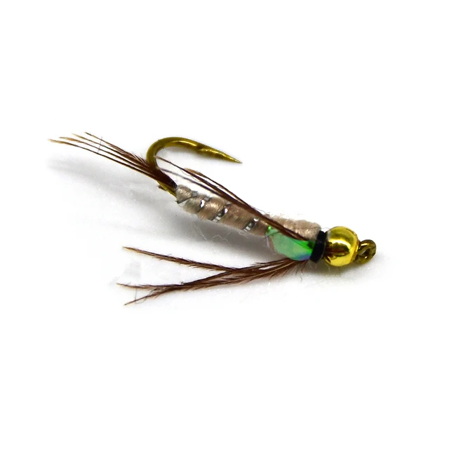 Beads Nymph Flies Trout Lure, Golden Beads Fly Fishing