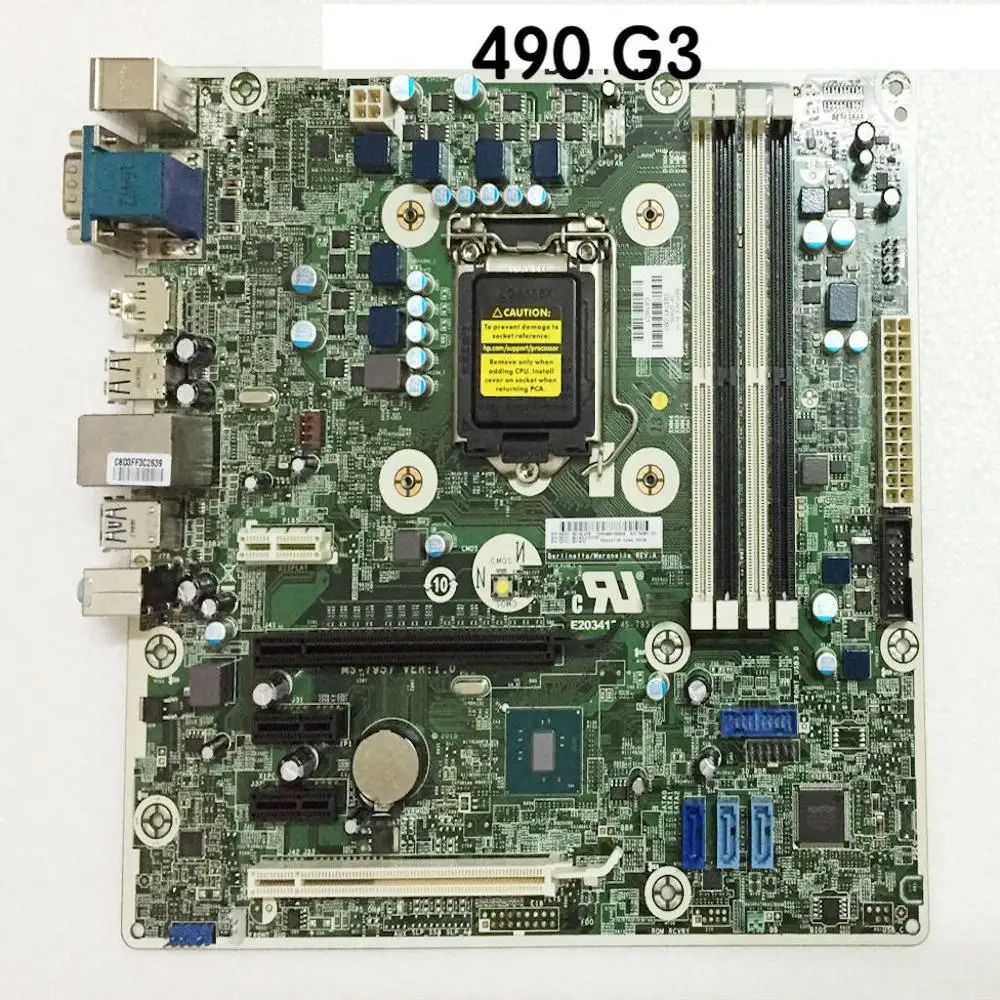 

793741-001 For HP ProDesk 490 G3 498 G3 Desktop Motherboard 793305-001 MS-7957 VER:1.0 LGA1151 Mainboard 100%tested fully work
