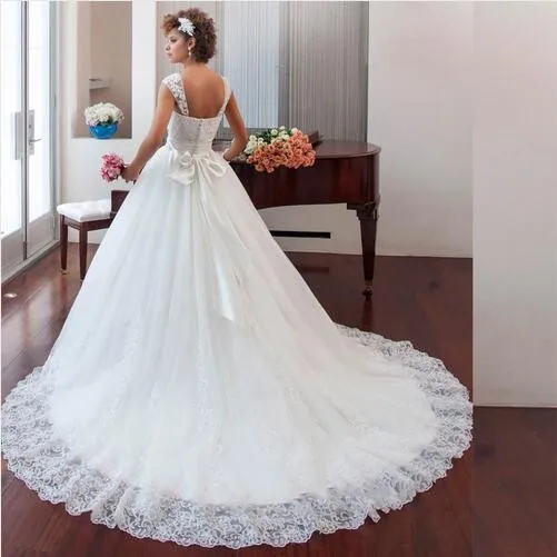 Винтажное платье Vernassa Vestido De Novia Casament, дешевое Королевское платье для невесты принцессы, на заказ, платья для матери невесты