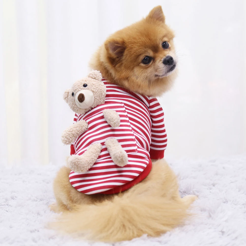Sweater With Teddy Bear Clothes For Dogs