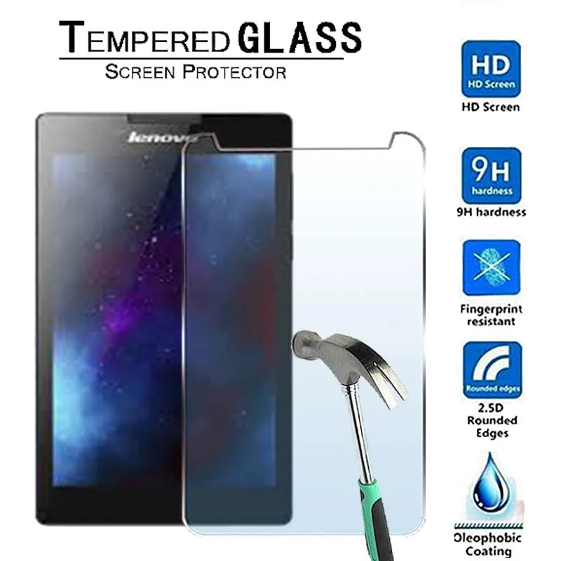 

For Lenovo Tab 2 A7-30 7.0"-Premium Tablet 9H Tempered Glass Screen Protector Film Protector Guard Cover