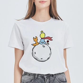 

New Women T-shirts Harajuku Plus Size Graphic Young Prince T Shirts Women Vintage Vogue Cute Female Tshirt