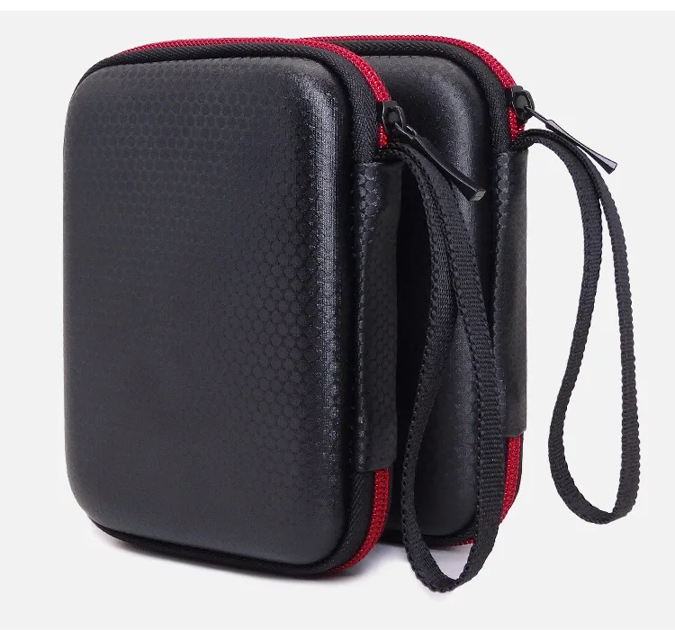 Portable hard drive bag Hard drive box Hard drive case Electronic accessories case Digital accessories bag GUANHE 2.5" Hard Drive Cases bag Shockproof Waterproof HDD Bag For Seagate Slim Hard Disk Backup Plus Slim 500G 1TB WD Passport