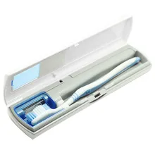 Высокая портативная зубная Щетка Очиститель уф стерилизация чехол Автоматическая дезинфекция зубная щетка для путешествий стерилизатор устройство коробка KTC 66