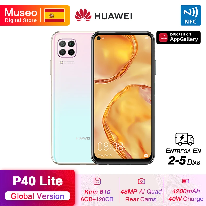 Global version Huawei P40 lite cellphone 6GB 128GB 48MP cameras AI 16MP front camera 6.4''FHD screen kirin 810 EMUI 10 Global version Huawei P40 lite cellphone 6GB 128GB 48MP cameras AI 16MP front camera 6.4''FHD screen kirin 810 EMUI 10