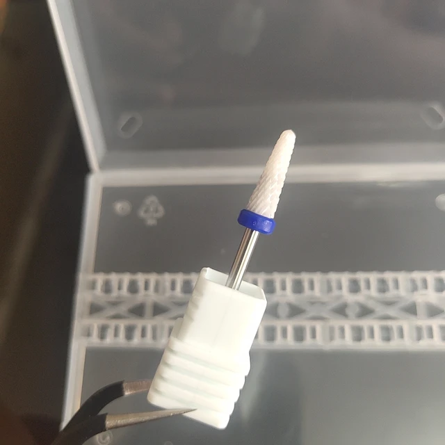 Quality! 1pcs Tungsten Carbide Nail Drill Bit Milling Eletric Manicure Machine Equipment Cuticle Clean Burr Dental Brown