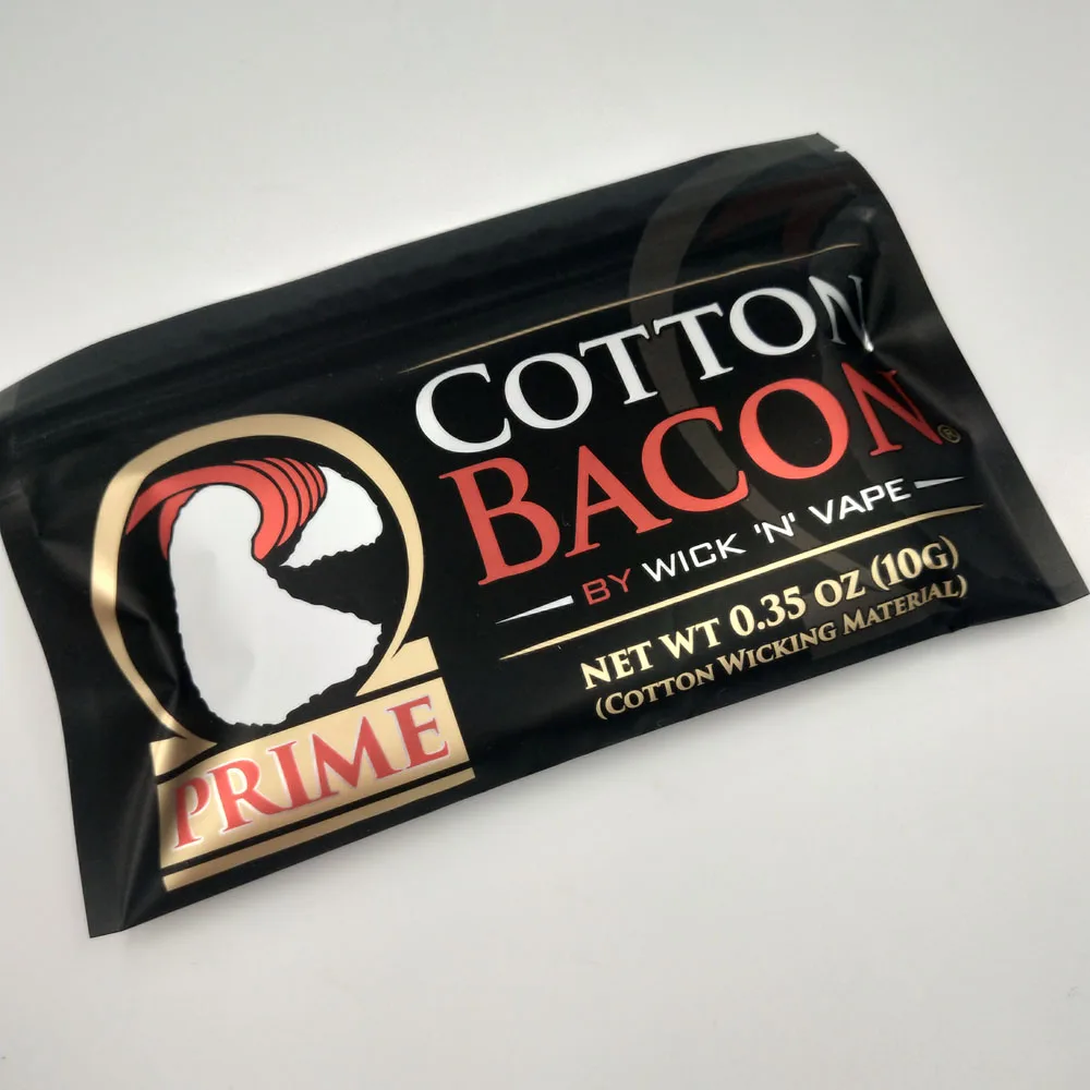 Vape хлопок Flash Wicks bacon prime серебро kendo японский органический нить ni80 A1 сетка катушка