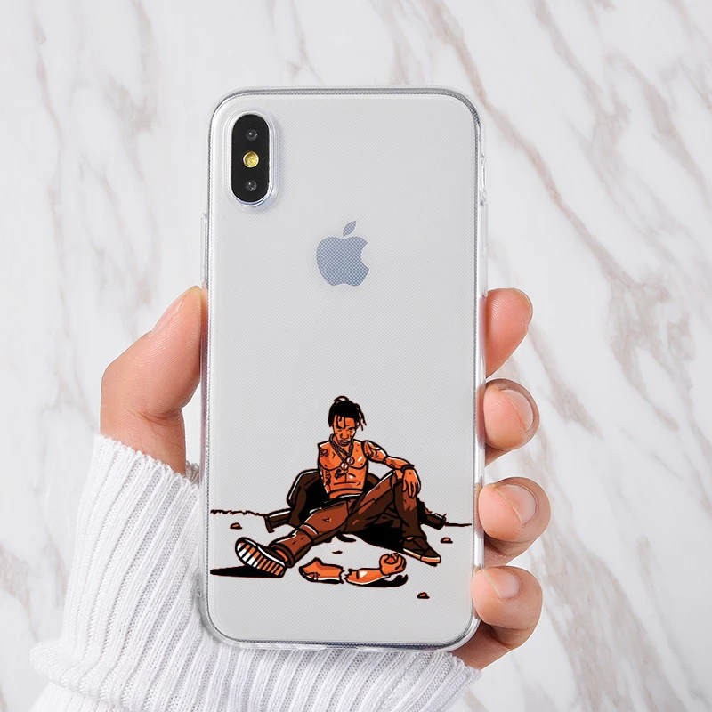 Чехол для телефона Трэвиса Скотта для iPhone 11 Pro, силиконовый чехол, мягкая задняя крышка для iPhone 11 Pro XS Max X 8 7 6 6s Plus 5 5S SE, чехол - Цвет: A300832