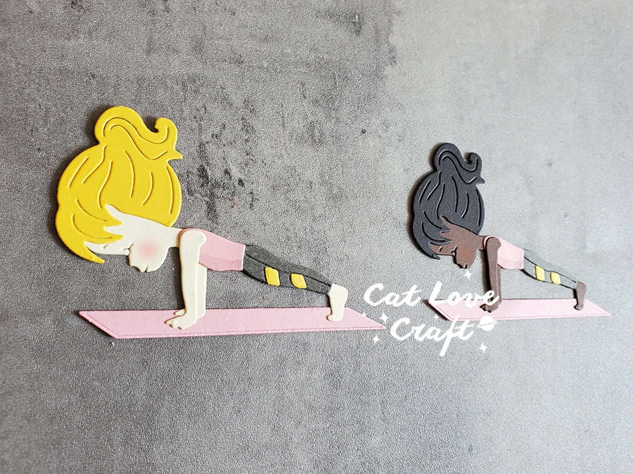 Catlove 판자 스포츠 운동 금속 절단 다이 스크랩북 스텐실 다이 컷 카드 만들기 DIY 공예 엠보싱 2020 년 새로운 다이