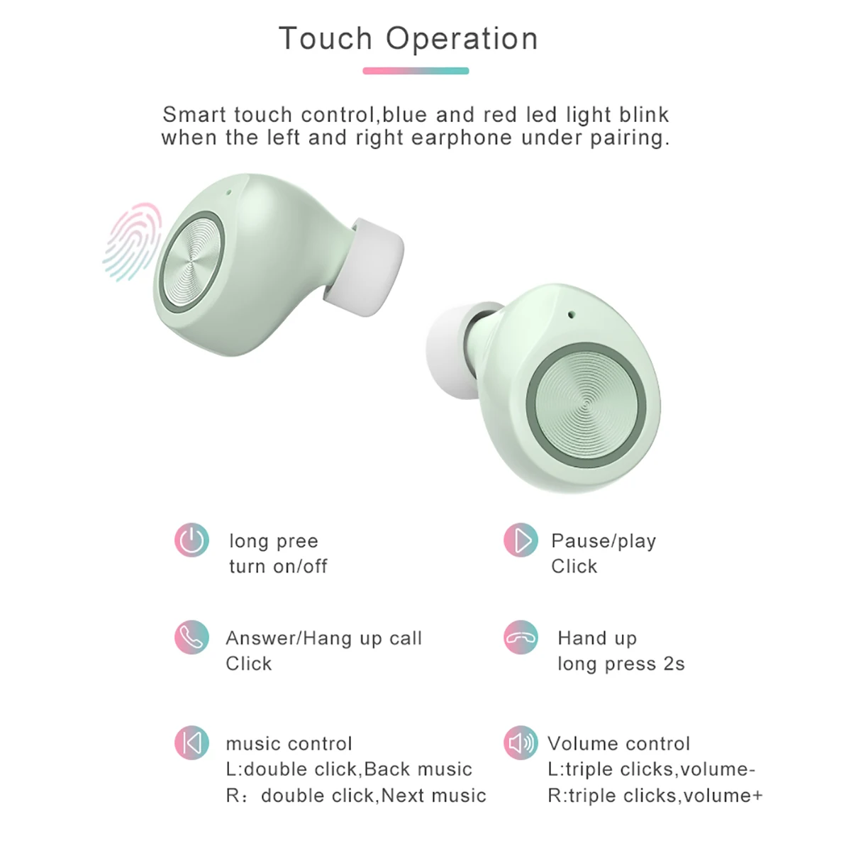 TWS Bluetooth 5,0 наушники для смартфона стерео объемная Беспроводная Bluetooth гарнитура для iPhone Xiaomi samsung модная гарнитура