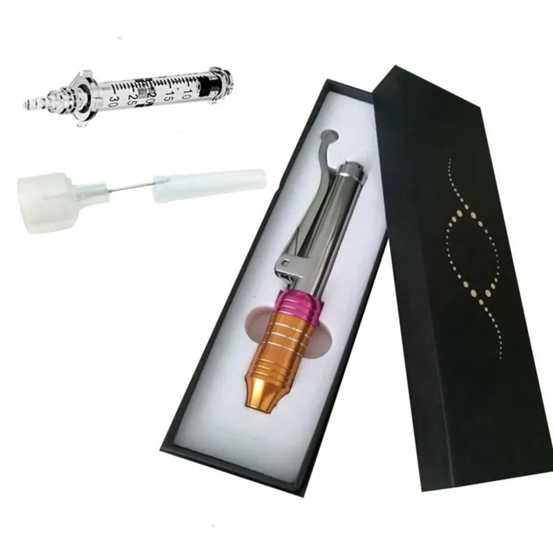 

Hyaluronic Injection Pen Massage Atomizer Pen Kit High Pressure Acid Micro Guns Anti Wrinkle Lip Filler Lip Lifting Non Needle