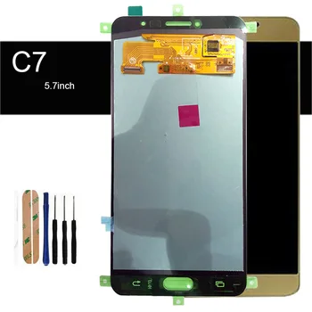 

szHAIyu Tested Super OLED AMOLED LCD Display+Touch Screen For Samsung Galaxy C7 C7000 LCD