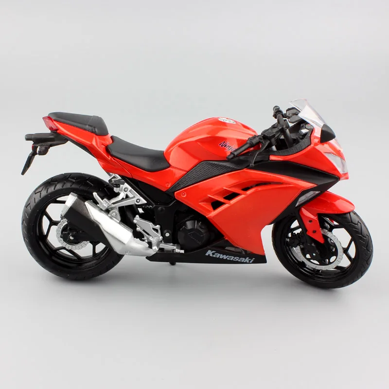 1:12 automax маленький Kawasaki Ninja 300 EX300 ZX3R гоночный мотоцикл игрушечные весы велосипед Diecasts& игрушки автомобили-модельная игрушка миниатюрный ребенок