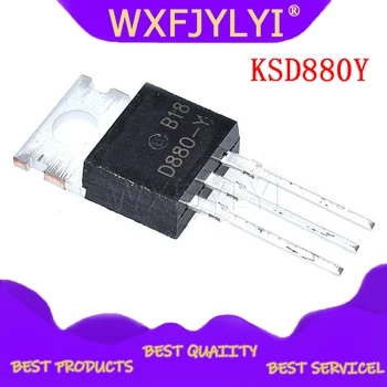

10pcs/lot Transistor D880 KSD880Y TO-220 NPN transistor 3A 60V new original