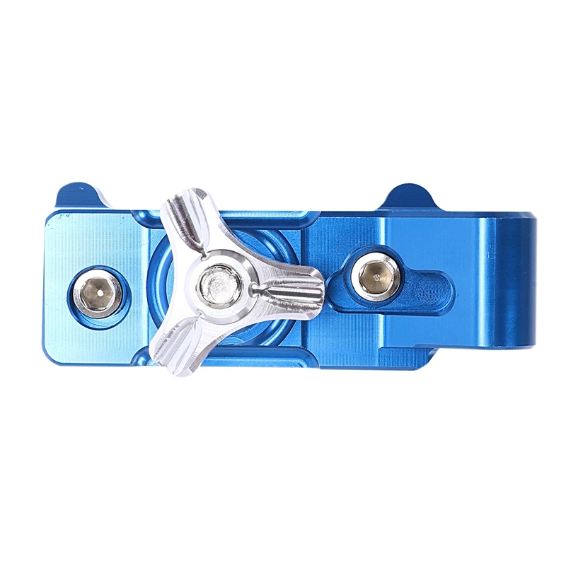 

Motorcycle CNC Aluminum Rear Axle Spindle Chain Adjuster Blocks for Yamaha MT 07 FZ 07 2013-2017(Blue)