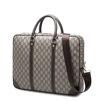 

2020 new European and American men's and women's computer bags, briefcases, horizontal bags