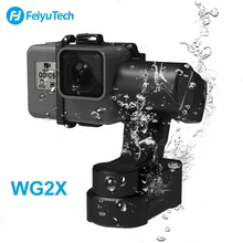FeiyuTech WG2X 3-осевой встроенная, носимая экшна Камера карданный стабилизатор для экшн-камеры GoPro HERO 7/6/5/4/Session sony RX0 какие-нибудь похожие Размеры Камера s