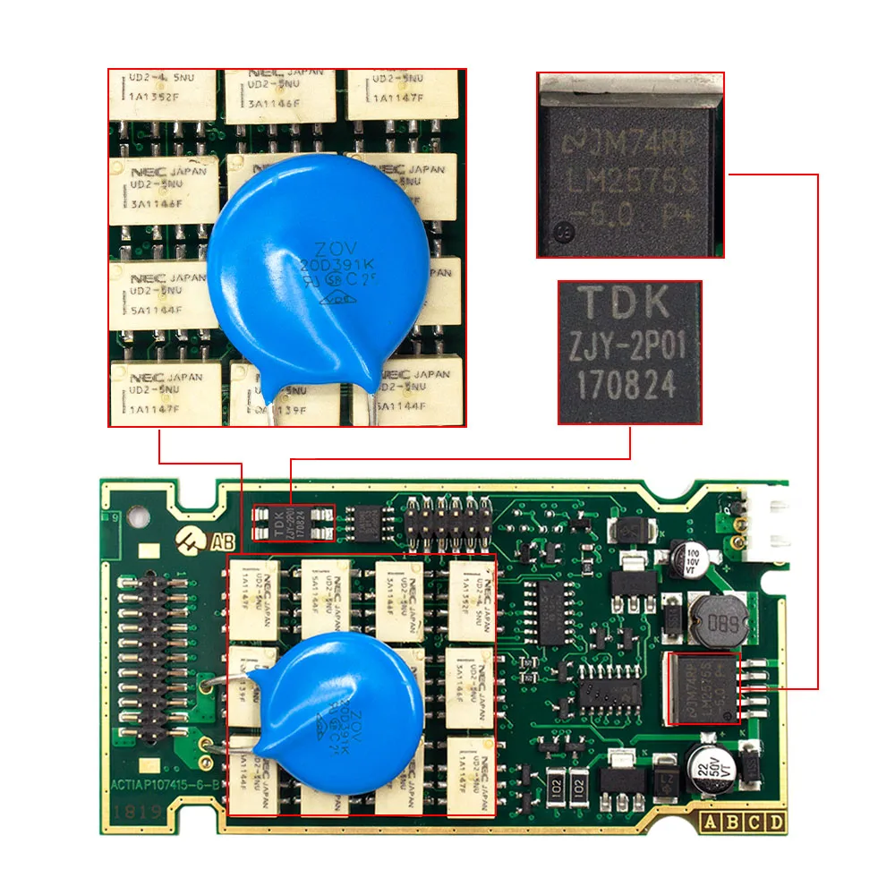 £29.33 Golden Lexia 3 Full Chip Diagbox V783 921815c Firmware Lexia3