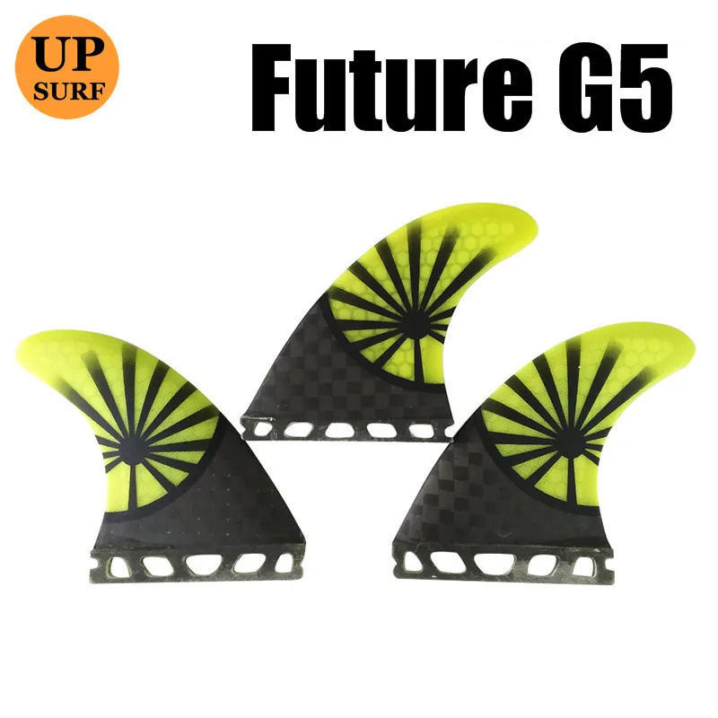 Surf Future G5/G7 ласты из стекловолокна разноцветные плавники Quilhas доска для серфинга сотовые плавники для серфинга - Цвет: 04 G5
