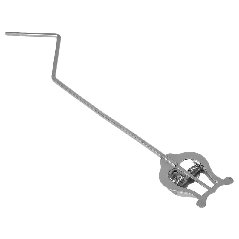 

33cm Silver Baritone Marching Lyre Sax Music Score Stand Clamp-On Clip