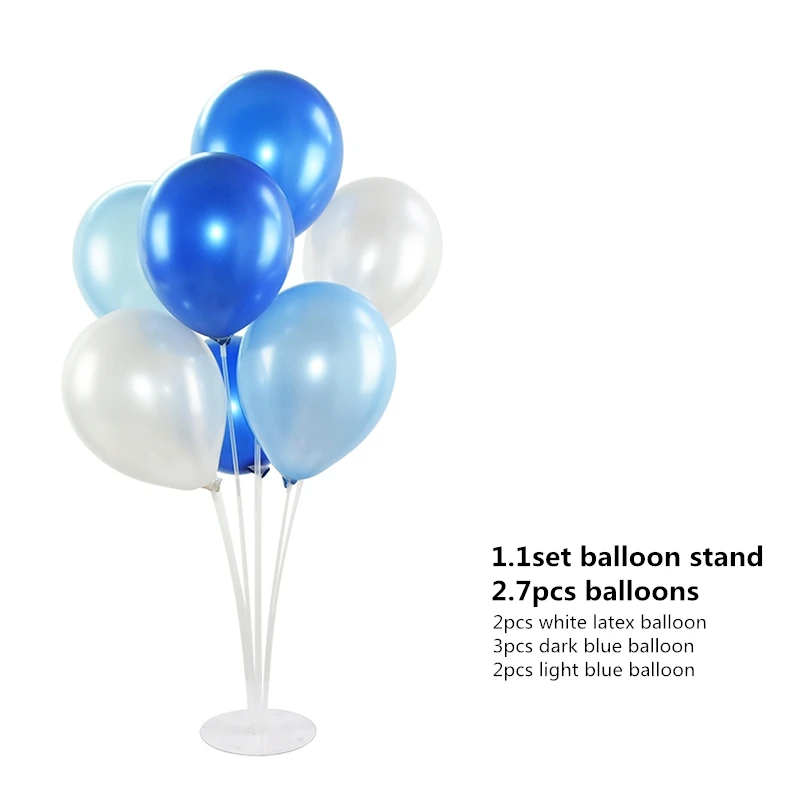 1 набор трубок держатель воздушных шаров колонна-подставка пластиковый надувной шар Свадьба День рождения воздушный шар для детей аксессуары украшения - Цвет: B08