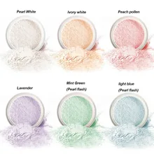 Новинка, 6 цветов, пудра для макияжа, свободная Порошковая косметика, водонепроницаемая, свободная пудра, рассыпчатая пудра для кожи, Новое поступление
