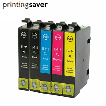 

5x T0711 T0712 T0713 T0714 Compatible ink cartridge For Epson T0715 For D120 D78 D92 DX5000 DX4000 DX4050 DX4400 DX4450 DX8450