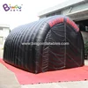 Free Shipping 5x4.5x3.5 Meters Black Football Race Inflatable Tunnel Tent With Customized Logo Printing For Sale - BG-T0140 5