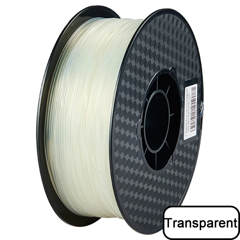 Filament PLA pour imprimante 3D, matériel d'impression en plastique, noir,  rouge, sublimation, translucide, transparent, jaune, bleu, violet, 1.75mm,  500g - AliExpress