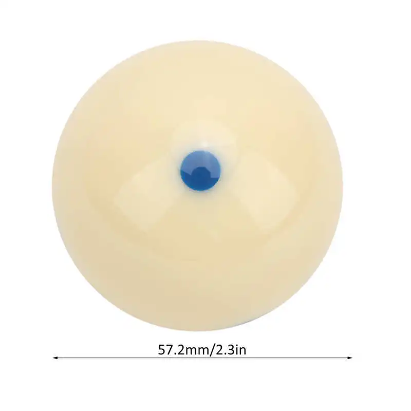 57.2mm Standard Billard Ball Resin Pool Table Ball Dot-Spot Practice Pool Balls High‑quality Resin Billiard Accessories