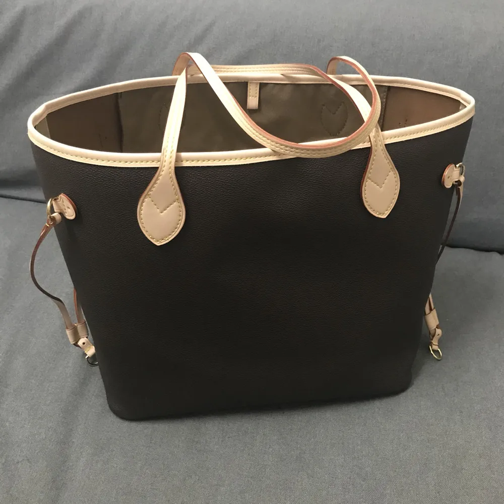 

Hot Sale Vogue Good Quality Tote Handbag Neverful Bags for Women 2019 Composite with Small Purse GM/MM FREE SHIPPING