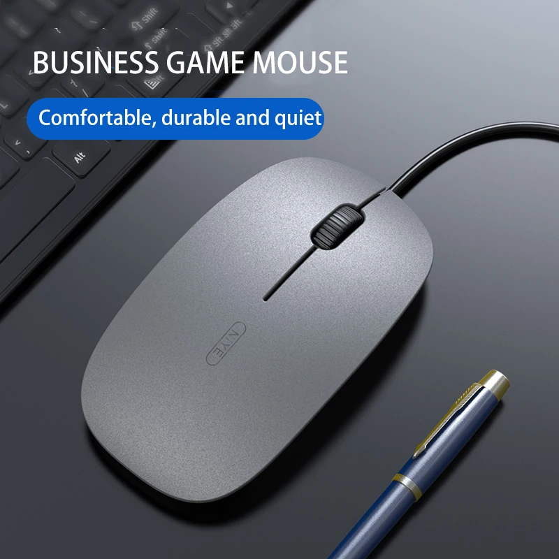 Mini Wired Mouse 1200DPI Optical Ergonomic Mice 3 Buttons Game Mice Sound Silent E-sports