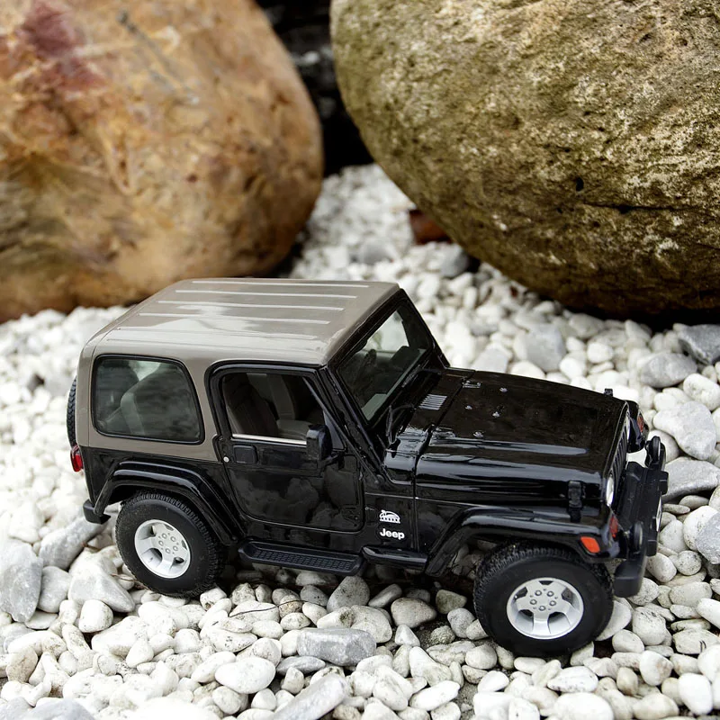 1:18 моделирование Jeep Wrangler сплав модель автомобиля 22 см