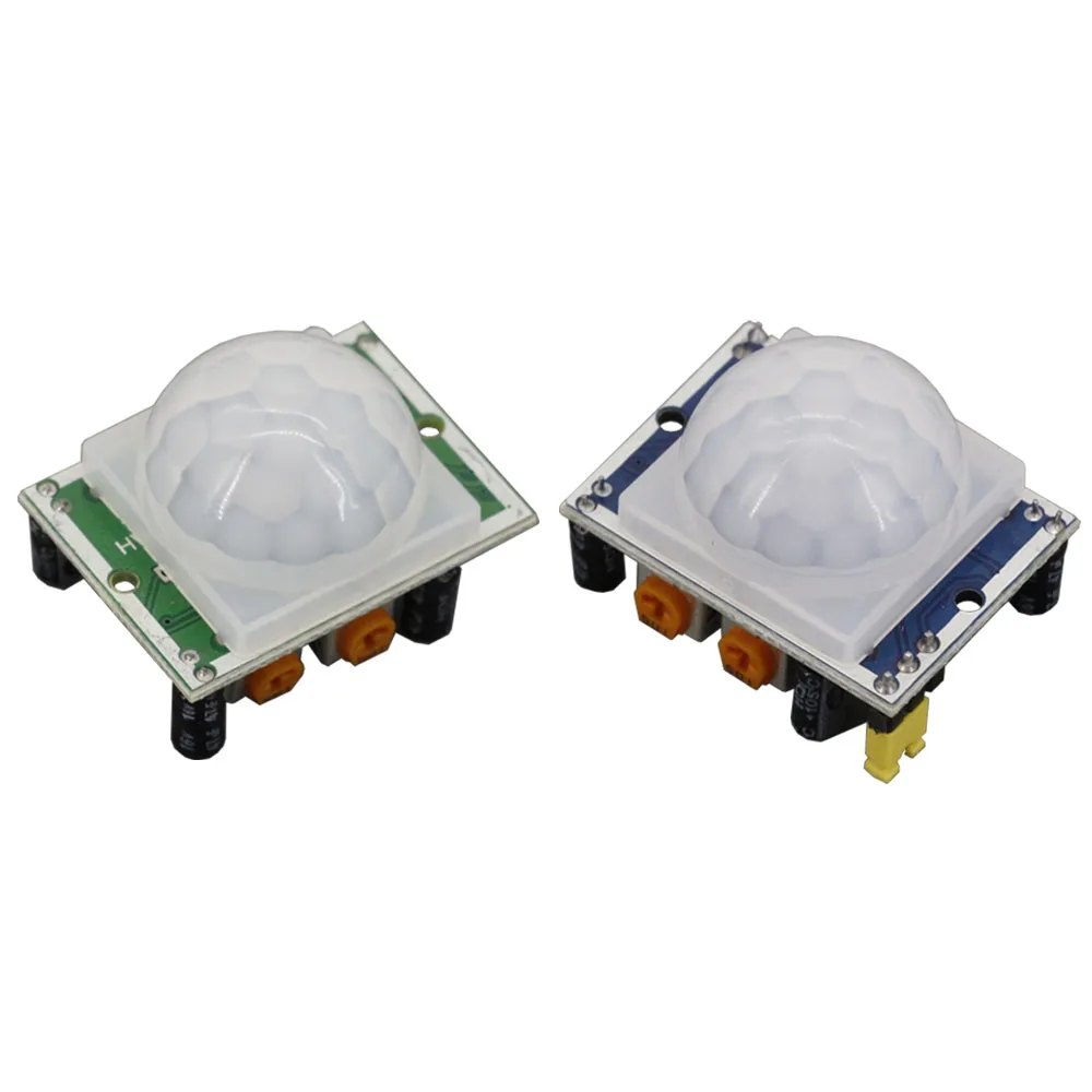 

HC-SR501 Adjustable Infrared Pyroelectric Infrared PIR Module Motion Sensor Detection Module for Arduino Green and Blue