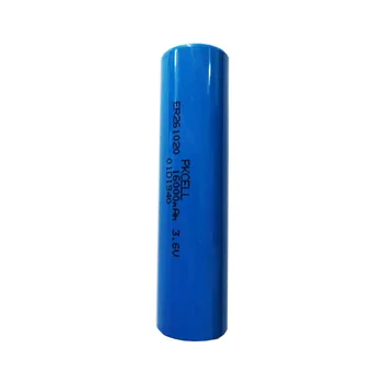

15Pcs PKCELL ER261020 Lithium Battery ER 261020 16000mAh 3.6V Li-SOCl2 High Drain Battery For electricity meter gas meter