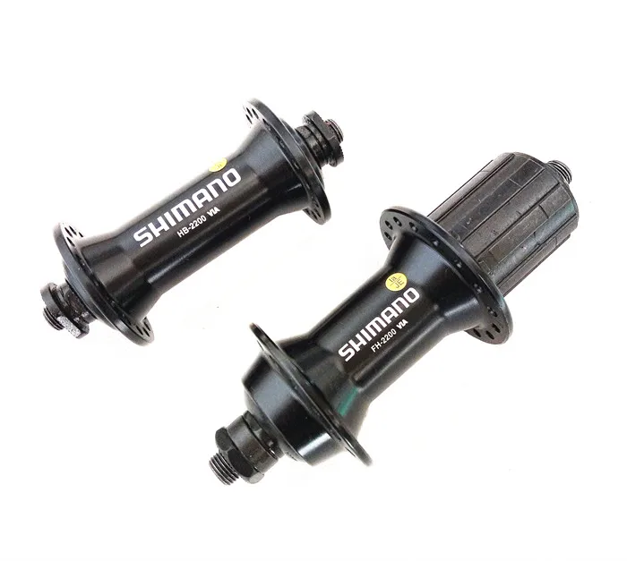 Велосипед Shimano Велосипедный спорт спереди и сзади FH-2200 8/9-Скорость концентратор-32/36 H, черная MTB QR