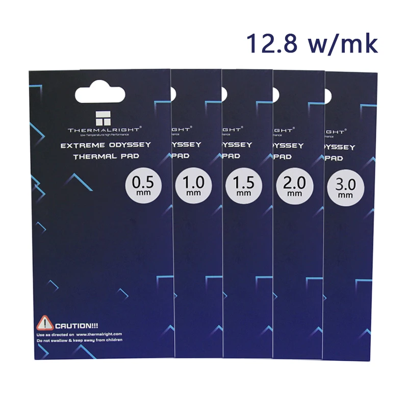 Thermalright ODYSSEY Thermal Pad Non-Conductive GPU Card Water Cooling Mat 12.8W/mk 85x45 0.5/1.0/1.5/2.0/3.0mm |