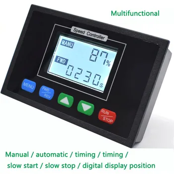 

12v24v36v48 40A DC motor speed controller Multi-function programmable controller LCD LCD display