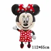 Globos de ratón de Mickey y Minnie para niños, globos de aluminio de dibujos animados de Disney, decoraciones para fiesta de cumpleaños, regalo de juguetes clásicos ► Foto 3/5